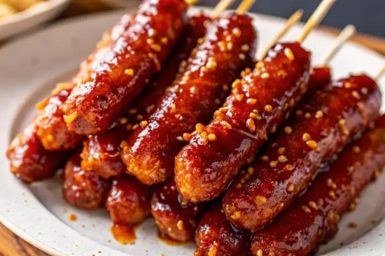 Easy Hot Honey Garlic Lil Smokies Recipe