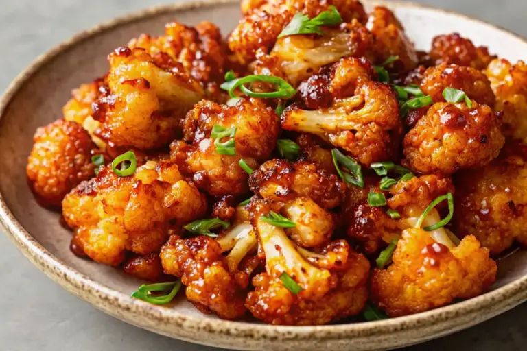 Easy Vegan General Tso’s Cauliflower Recipe