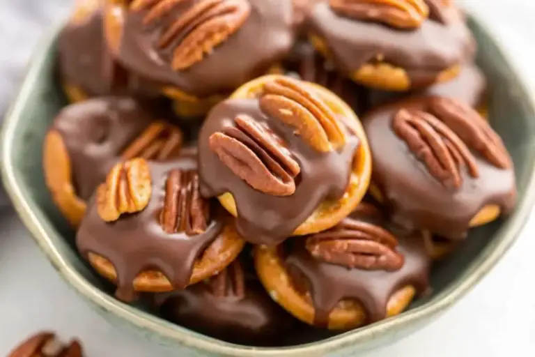 Simple Pecan Rolo Pretzels Recipe