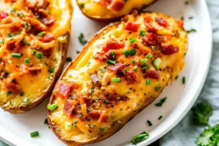 Easy Perfect Twice Baked Potatoes Recipe