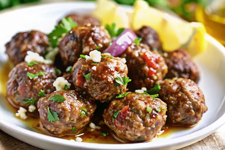 Healthy Greek Meatballs Recipe