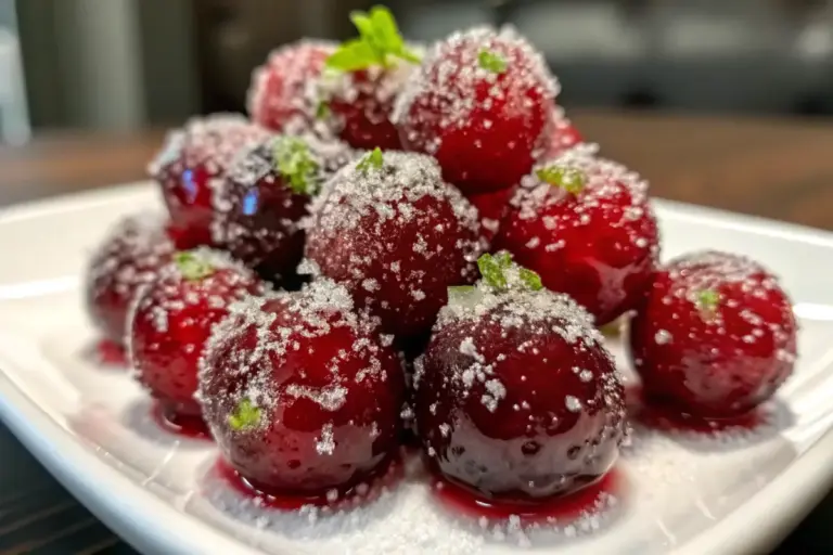 Healthy Sugared Cranberries Recipe