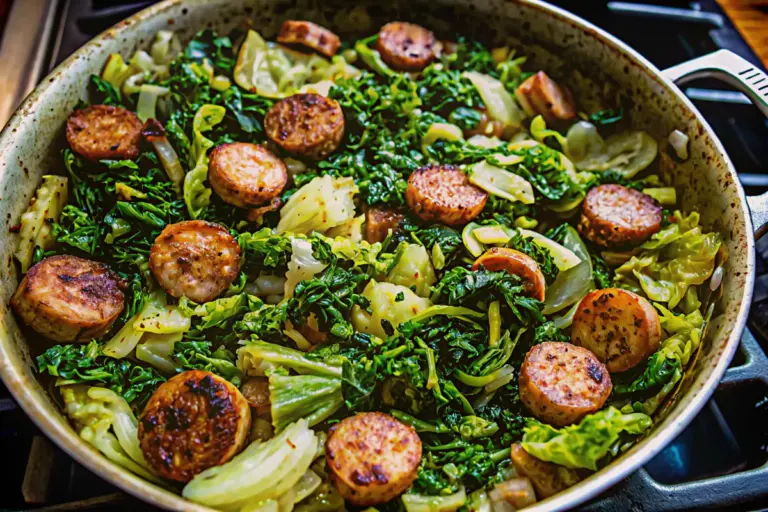 Healthy Cabbage and Kielbasa Recipe