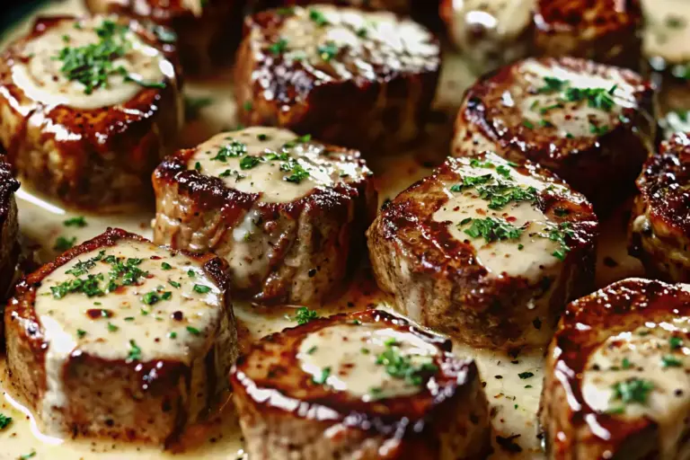 Simple Garlic Butter Steak Bites Recipe