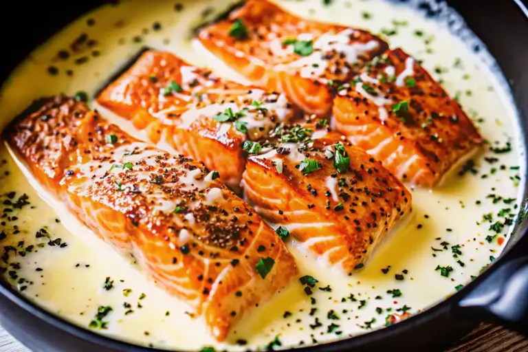 Healthy Creamy Marry Me Salmon Recipe