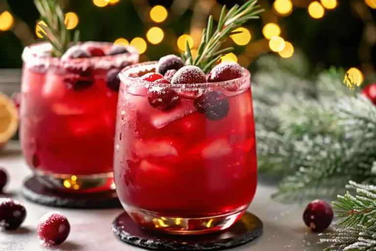 Easy Mistletoe Margarita Recipe for Christmas