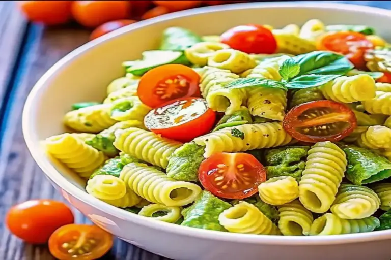 Healthy Avocado Pasta Salad Recipe