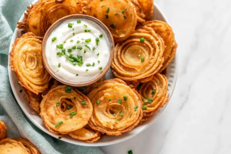 Homemade Onion Ring Chips Recipe