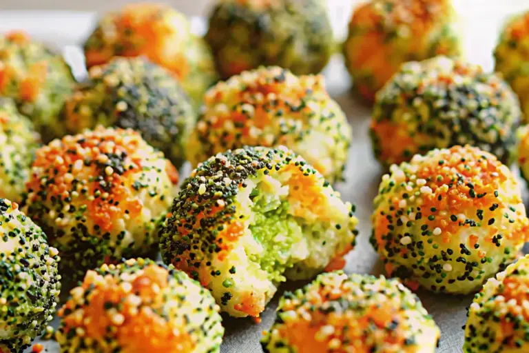 Best Baked Broccoli Cheese Balls Recipe