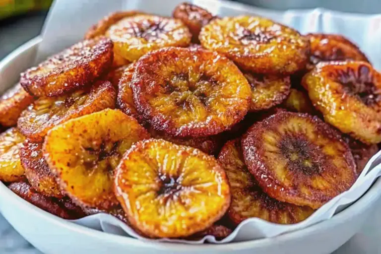 Easy Air Fryer Cinnamon Banana Chips Recipe