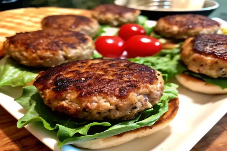 Best Juicy Ground Turkey Burgers Recipe