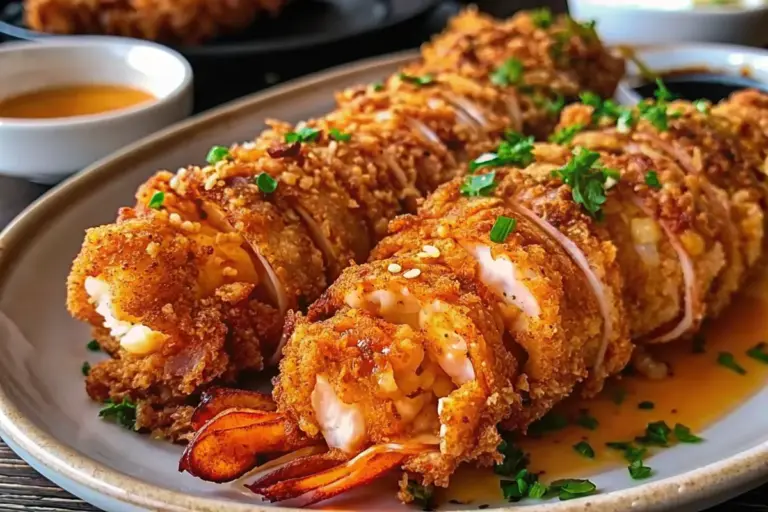 Simple Crispy Deep Fried Lobster Tails Recipe