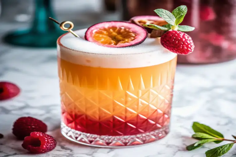 Best Raspberry Passionfruit Tequila Sour Recipe