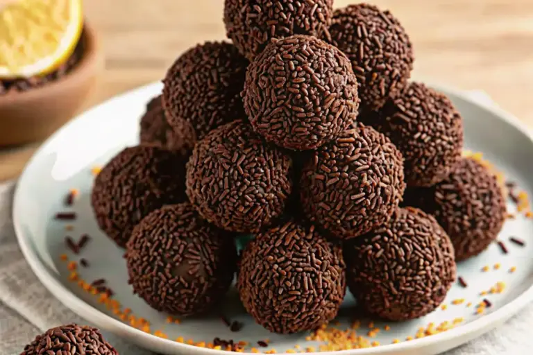 Healthy Juicy Orange Chocolate Truffles Recipe