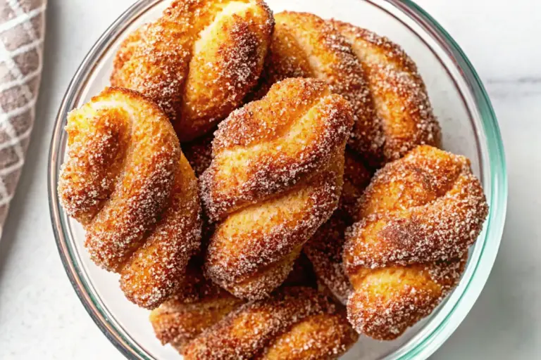 Easy Cinnamon Sugar Twist Donuts Recipe for Beginners