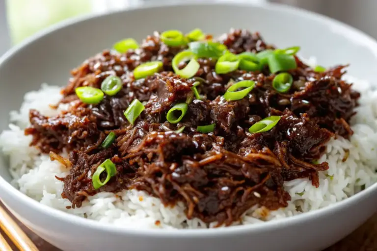 Healthy Slow Cooker Korean Beef Recipe