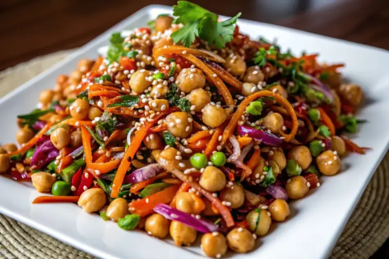 Easy Crunchy Thai Chickpea Salad Recipe