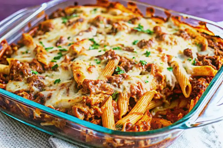 Best Homemade Baked Mostaccioli Recipe
