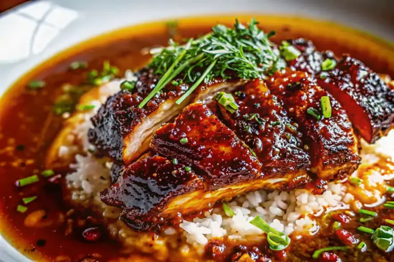 Homemade Soy Chicken Garlic Ginger Recipe