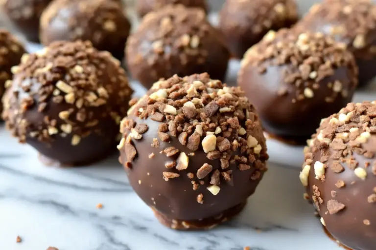 Homemade Chocolate Protein Balls Recipe