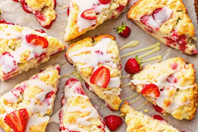 Best Strawberries and Cream Scones Recipe