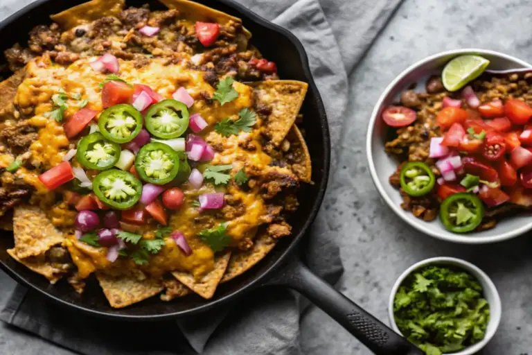 Simple Loaded Beef Nachos Recipe