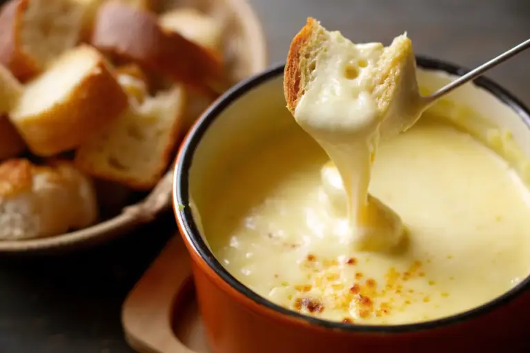 Best White Cheddar Fondue Recipe