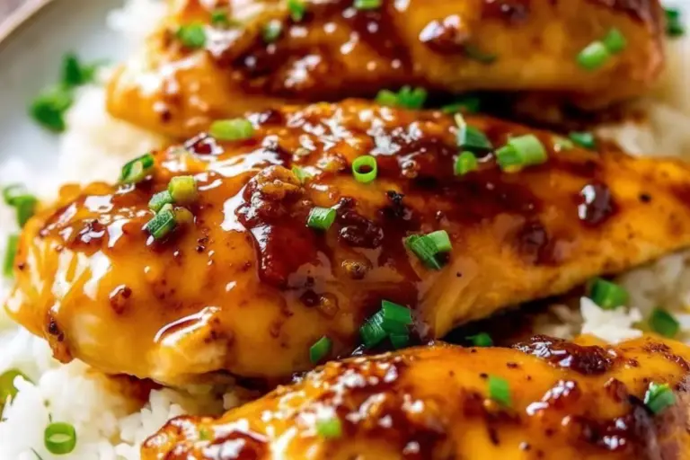 Healthy Honey Garlic Chicken Breasts Recipe