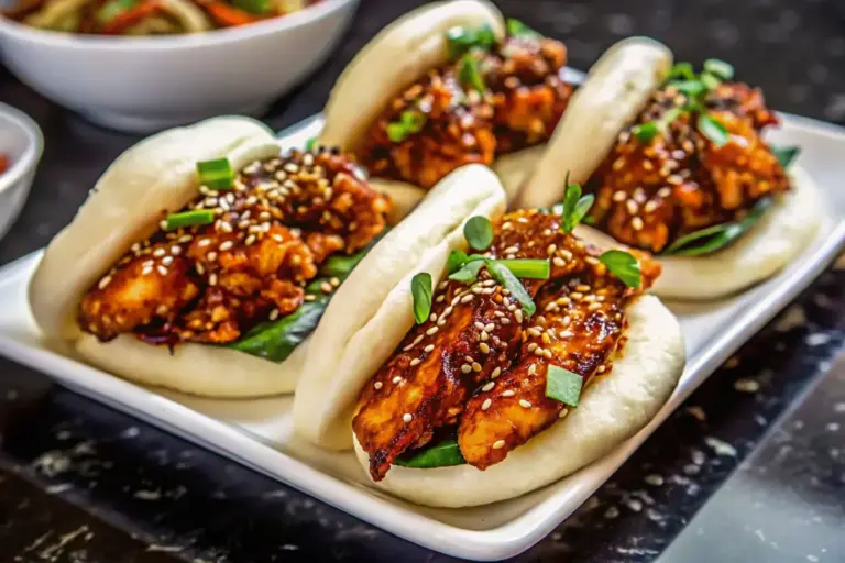 Best Korean Chicken Bao Buns Recipe