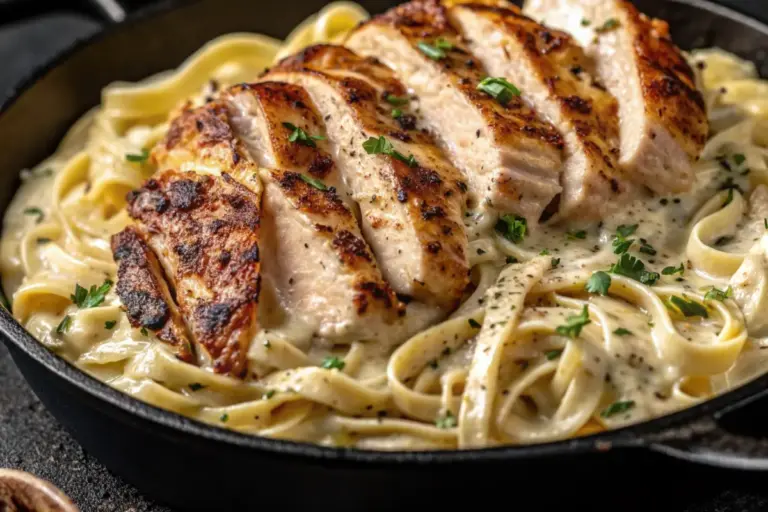 Homemade Chicken Alfredo Pasta Recipe