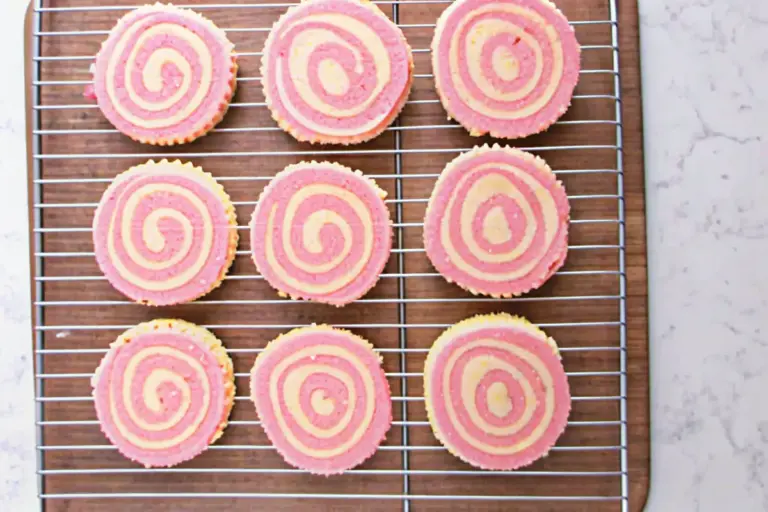 Quick Perfect Pink Pinwheel Cookies Recipe
