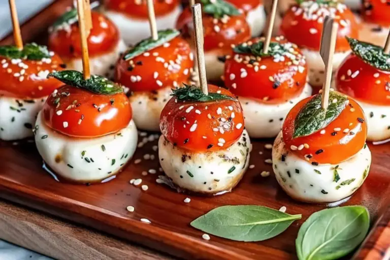 Best Homemade Mini Caprese Bites Recipe