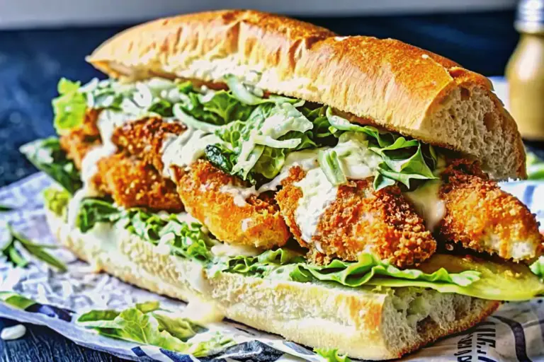 Homemade Chicken Caesar Sandwich Recipe