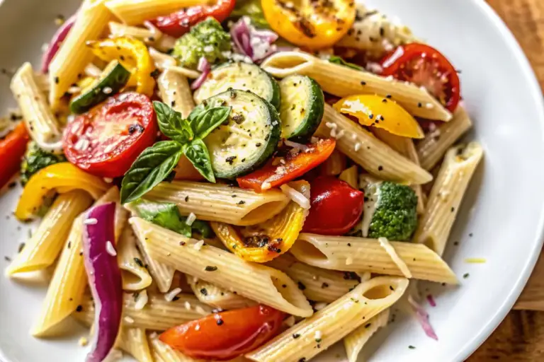 Homemade Roasted Vegetable Pasta Recipe