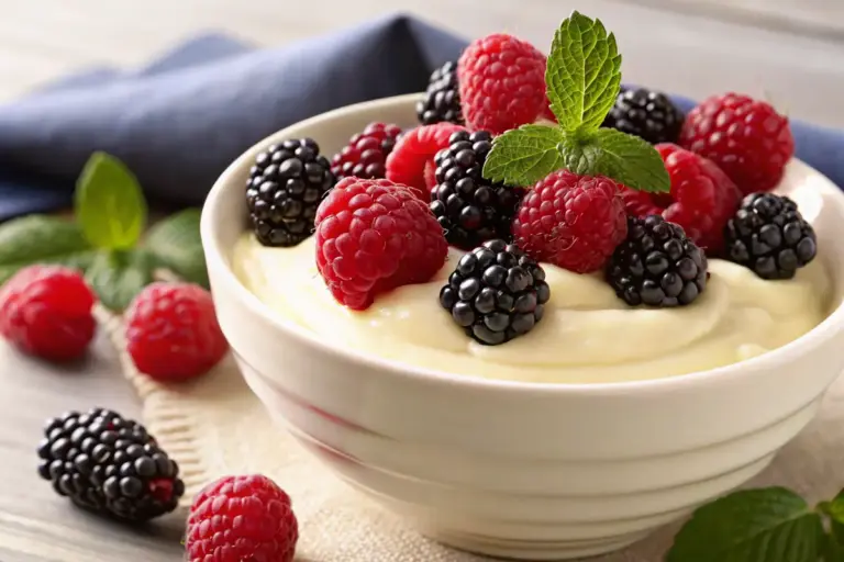 Healthy Cottage Cheese Vanilla Mousse Recipe