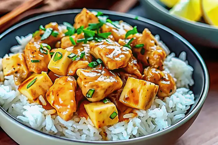 Best Pineapple Chicken and Rice Recipe