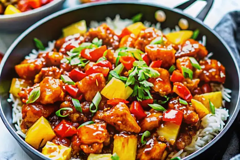 Homemade Pineapple Chicken Recipe