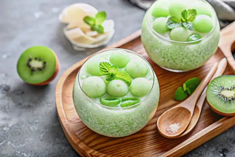 Homemade Honeydew Sago Recipe