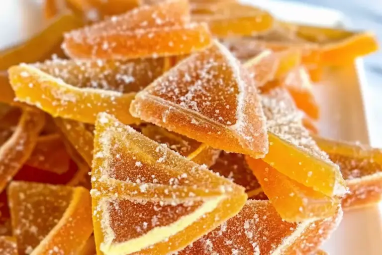 Best Citrus Candy with Fresh Orange Zest for Snacks