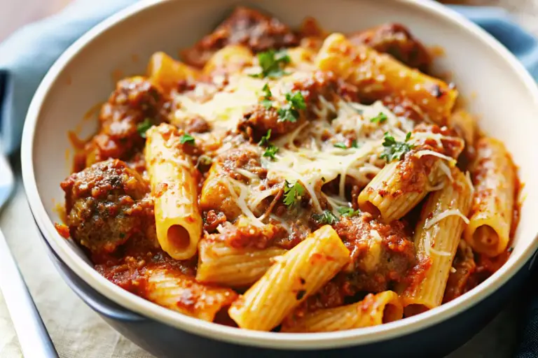 Best Italian Sausage Rigatoni Pasta Recipe