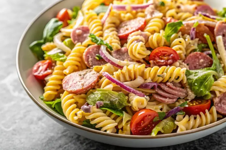 Healthy Grinder Pasta Salad Recipe
