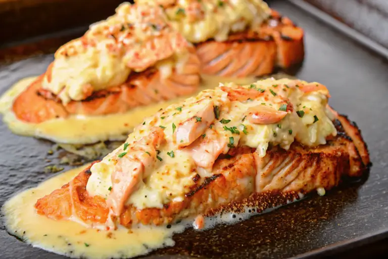 Quick Shrimp Stuffed Salmon Recipe