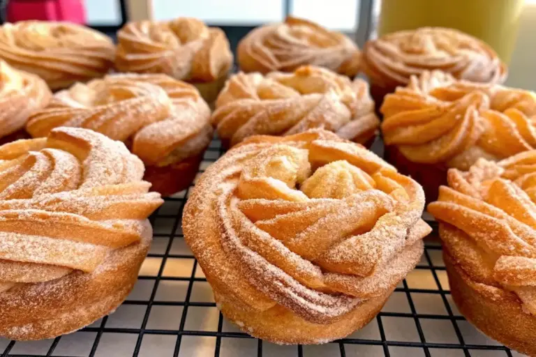Homemade Cinnamon Cruffins Recipe