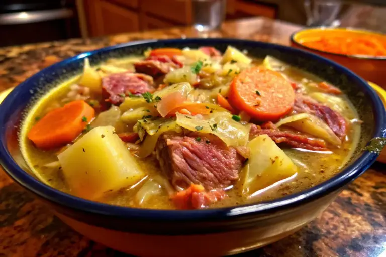 Best Hearty Corned Beef and Cabbage Stew Recipe