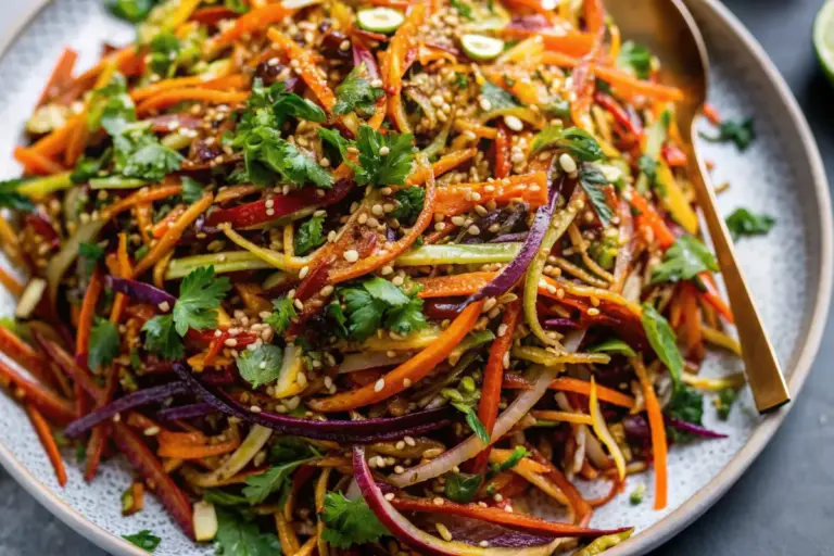Best Rainbow Carrot Sesame Salad Recipe