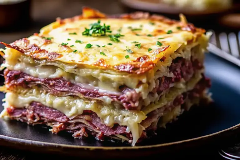 Healthy Reuben Bake Casserole Recipe