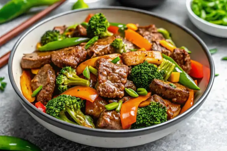 Healthy Beef Stir Fry Veggies Recipe