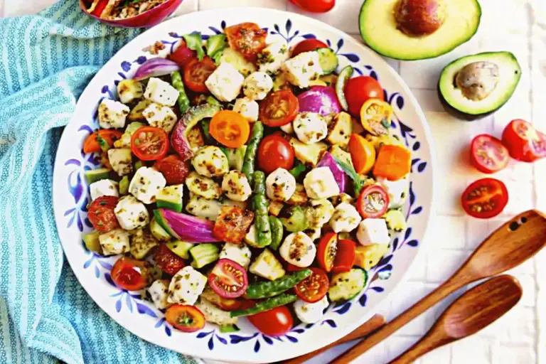 Easy Tomato Cucumber Avocado Salad Recipe