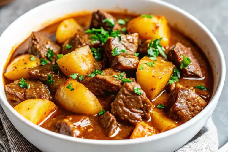 Healthy Slow Cooker Irish Beef Stew Recipe