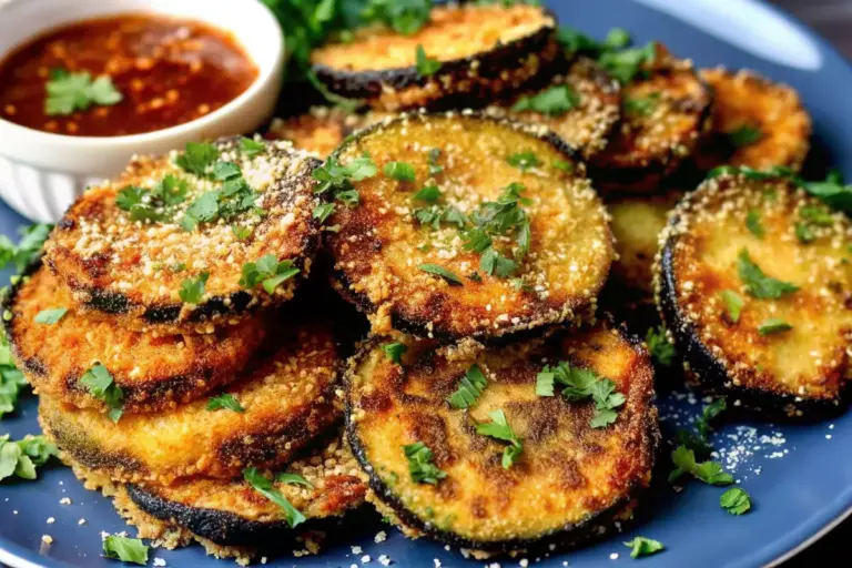 Quick Crispy Baked Eggplant Recipe